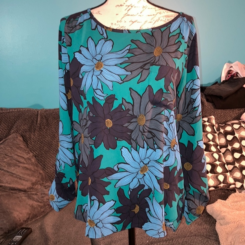 🎉4 for $20 Loft Long Sleeve Blouse, Medium